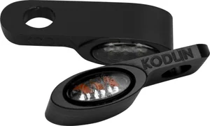 KODLIN USA BLACK ELYPSE 2-1 LED RUNNING LIGHT & TURN SIGNALS